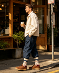 Linear Mountain Contour Men Crew Socks