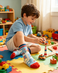 Road Bicycle Town Kids Crew Socks
