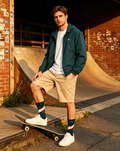 Outdoor Mountain Stripe Men Crew Socks